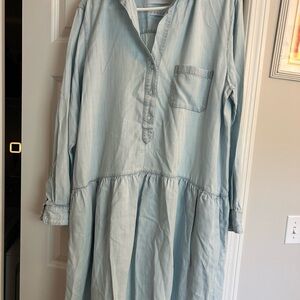 Grayson Threads Light Blue Casual Dress